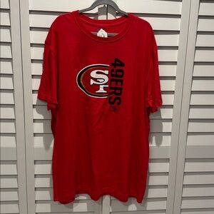 New Era NWT SF Red 49ers Short Sleeve Tee